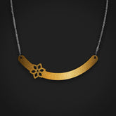 Exklusive schlichte Daisy-Halskette